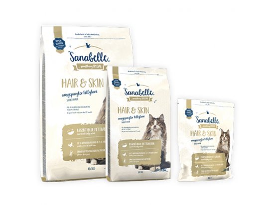 Фото - сухий корм Bosch Sanabelle HAIR & SKIN корм для кішок для краси шкіри та шерсті