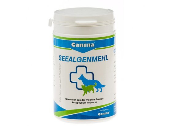 Фото - витамины и минералы Canina (Канина) SEEALGENMEHL (СИАЛГЕН) добавка для собак и кошек, порошок из морских водорослей