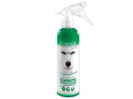 Фото - видалення запахів та плям Capsüll NEUTRALIZOR DOG біоензимний засіб для видалення плям та запаху собак