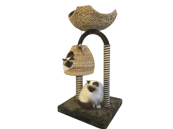 Croci AZALEA когтеточка-домик для кошек