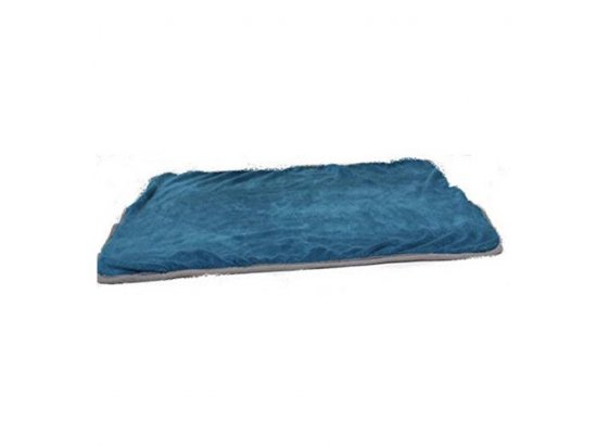 Фото - лежаки, матраси, килимки та будиночки Croci CARESS підстилка для собак та кішок, синя, 100 х 70 см