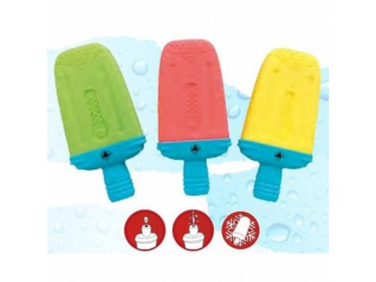 Фото - игрушки Croci (Крочи) Fresh МОРОЖЕНОЕ - охлаждающая силиконовая игрушка для собак (заморозка)