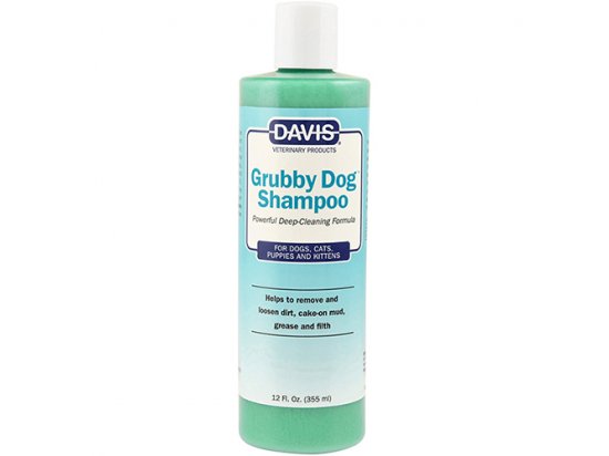 Фото - повсякденна косметика Davis GRUBBY DOG SHAMPOO шампунь глибокого очищення для собак та котів, концентрат