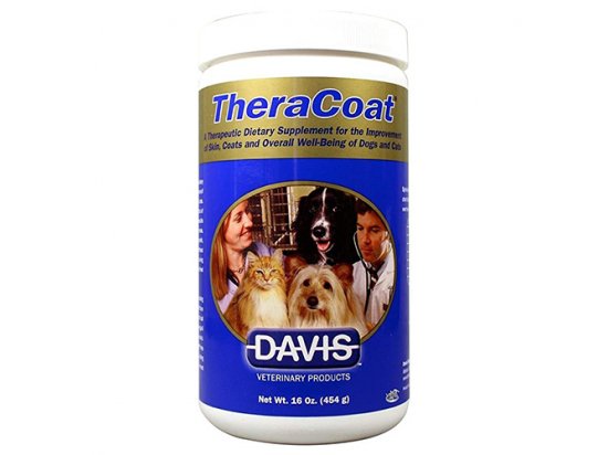 Фото - для кожи и шерсти Davis THERA COAT диетическая добавка для шерсти собак и котов