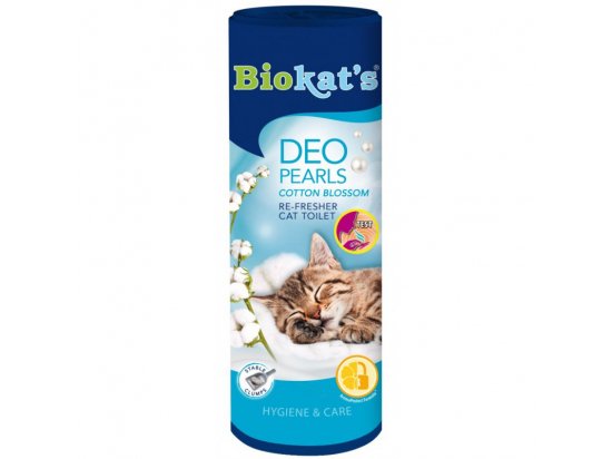 Фото - видалення запахів, плям та шерсті BioKats Deo Pearls Освіжувач-дезодорант для котячого туалету