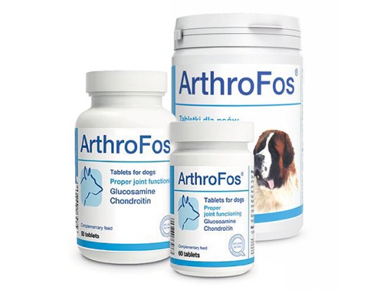 Фото - хондропротектори Dolfos (Дольфос) ArthroFos - Вітамінно-мінеральний комплекс для собак з глюкозаміном і хондроїтином