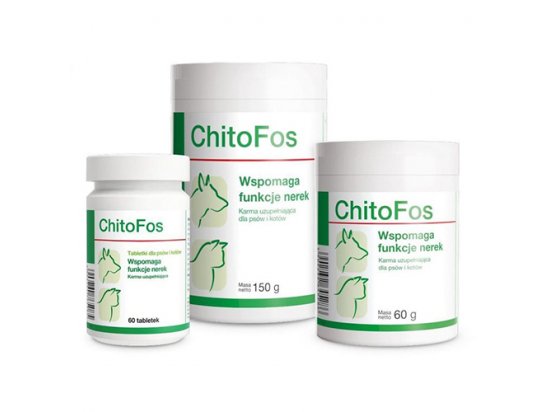 Фото - для почек Dolfos (Дольфос) CHITOFOS (ХИТОФОС) таблетки для поддержания функции почек у кошек и собак