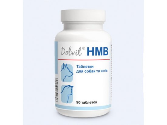 Фото - витамины и минералы Dolfos (Дольфос) Dolvit HMB - Витаминно-минеральный комплекс для поддержания мышц для собак и кошек