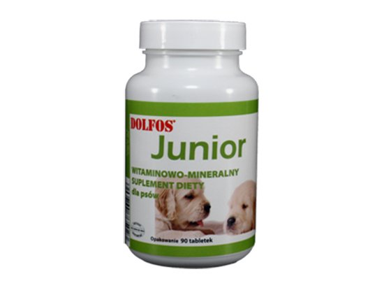 Фото - витамины и минералы Dolfos (Дольфос) DOLVIT JUNIOR (ДОЛВИТ ЮНИОР) витаминно-минеральная добавка для щенков