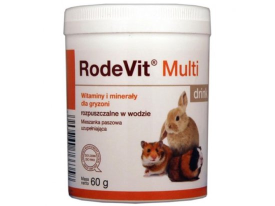Фото - вітаміни та мінерали Dolfos (Дольфос) RODEVIT MULTI DRINK (РОДЕВИТ МУЛЬТИ ДРИНК) витаминная добавка для кроликов и грызунов