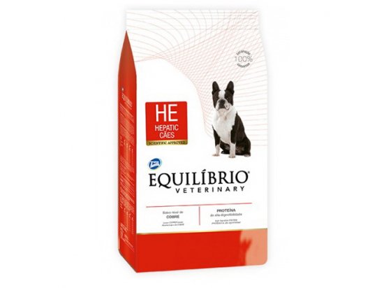Фото - ветеринарні корми Equilibrio Veterinary HEPATIC лікувальний корм для собак із захворюваннями печінки