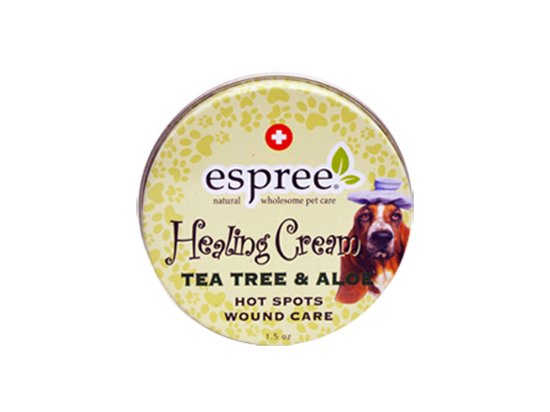 Фото - повседневная косметика Espree (Эспри) HEALING CREAM TEA TREE & ALOE (ЧАЙНОЕ ДЕРЕВО И АЛОЕ) крем для лапок собак