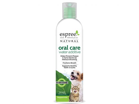 Фото - повсякденна косметика Espree Oral Care Water Additive - Peppermint добавка у воду з м'ятою для собак та кішок