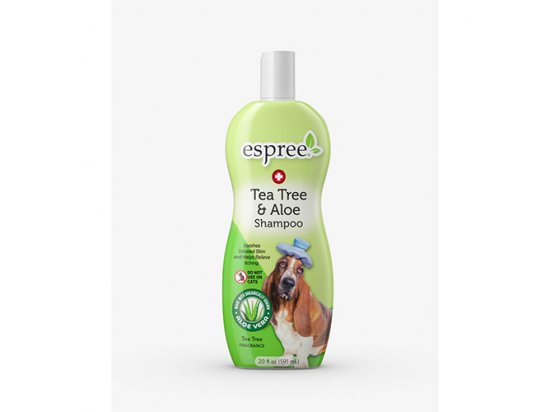 Фото - лікувальна косметика ESPREE (Еспрі) Tea Tree & Aloe Shampoo - Шампунь для собак для проблемної сухої шкіри