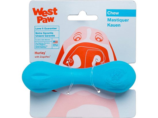 Фото - игрушки West Paw HURLEY DOG BONE игрушка-косточка для собак МАЛЕНЬКАЯ