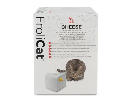 Фото - іграшки PetSafe FroliCat Cheese Інтерактивна іграшка для котів ШВЕЙЦАРСЬКИЙ СИР
