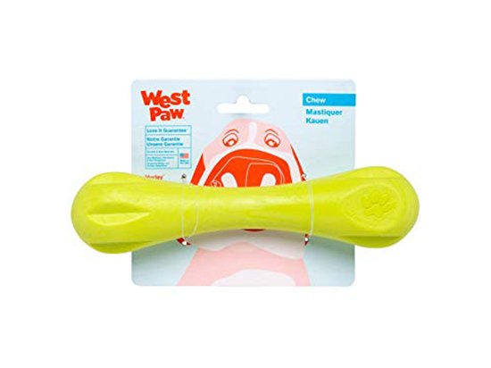 Фото - іграшки West Paw HURLEY DOG BONE іграшка-кісточка для собак СЕРЕДНЯ