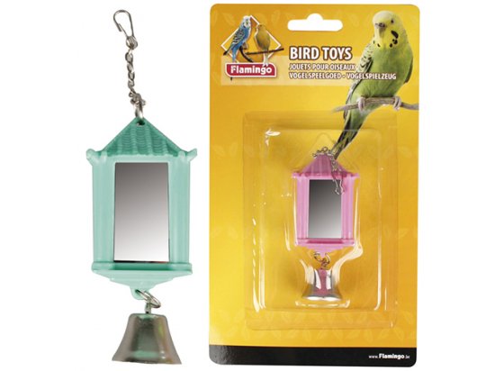 Фото - игрушки Flamingo LANTERN WITH BELL игрушка для попугаев зеркало фонарик с колокольчиком