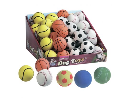 Фото - игрушки Flamingo SPONGEBALL SPORT игрушка для собак, спортивный мяч