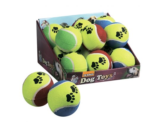 Фото - игрушки Flamingo TENNISBALL FLUO игрушка для собак, мяч теннис