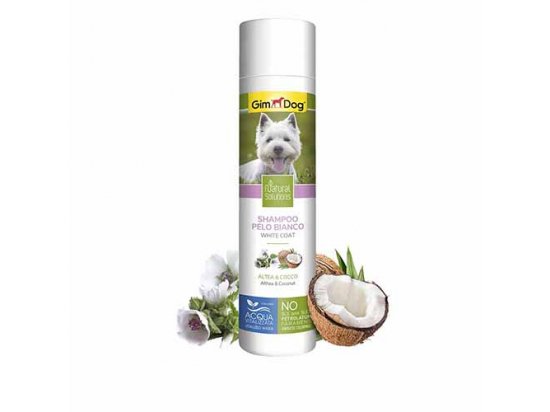 Фото - повсякденна косметика Gimdog Natural Solutions Шампунь для собак з білою шерстю, 250 мл