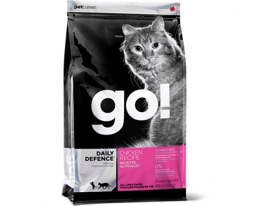 Фото - сухий корм GO! (Гоу!) DAILY DEFENCE CHICKEN корм для кішок всіх стадій життя З КУРИЦЮ