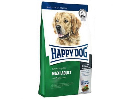 Фото - сухий корм Happy Dog (Хепі Дог) FIT & WELL MAXI ADULT (ФІТ & ВЕЛ МАКСІ ЕДАЛТ) корм для собак великих порід