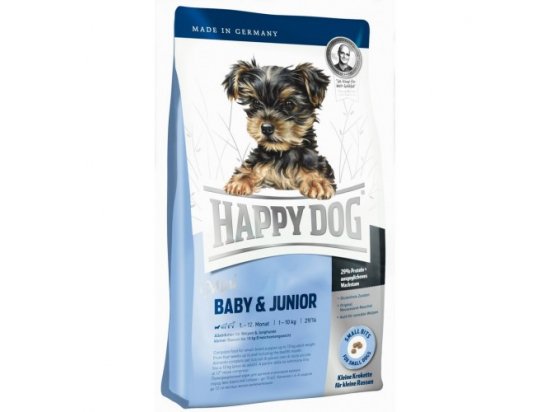 Фото - сухий корм Happy Dog MINI BABY & JUNIOR (БЕЙБІ МІНІ ЮНІОР) корм для цуценят малих порід