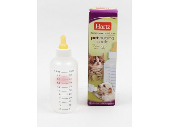 Фото - заменитель кошачьего молока HARTZ Бутылочка с соской для иcкусcтвенного вскармливания