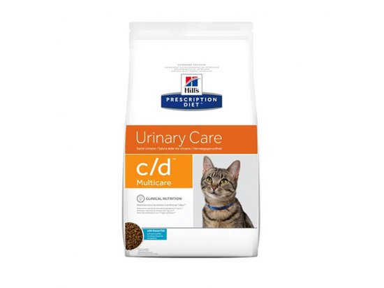 Hill's Prescription Diet c/d Multicare Urinary Care корм для кошек с океанической рыбой - 3 фото