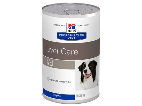 Фото - ветеринарные корма Hill's Prescription Diet l/d Liver Care лечебные консервы для собак, 370 г