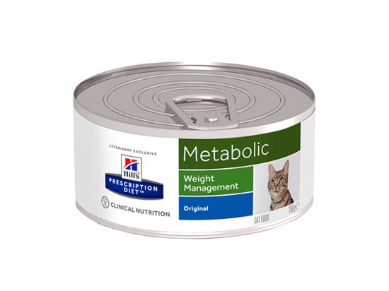 Фото - ветеринарні корми Hill's Prescription Diet Metabolic Weight Management лікувальні консерви для котів