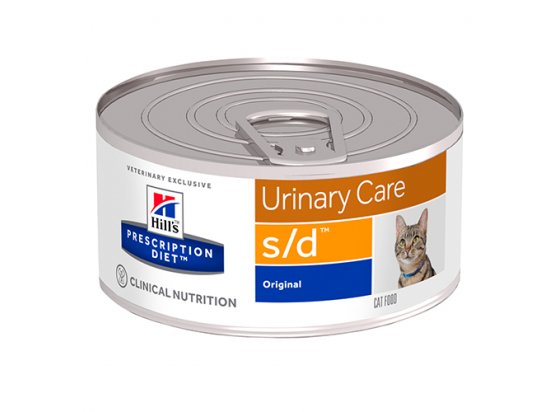 Фото - ветеринарные корма Hill's Prescription s/d Diet Urinary Care лечебные консервы для кошек