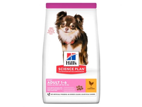 Фото - сухой корм Hill's Science Plan LIGHT SMALL & MINI корм для маленьких собак с избыточным весом