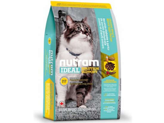 Фото - сухий корм Nutram I17 Ideal Solution Support INDOOR (індор) корм для кішок, що живуть у приміщенні