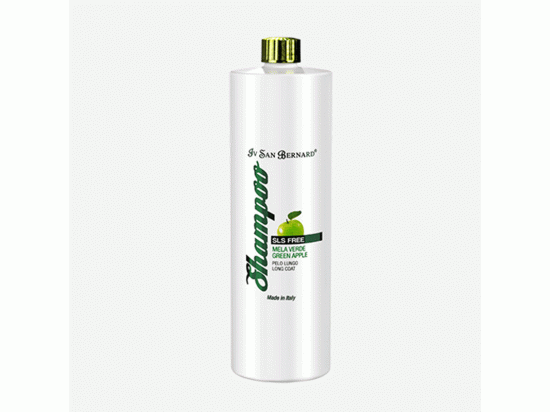 Фото - повсякденна косметика Iv San Bernard (Ів Сен Бернар) GREEN APPLE Shampoo SLS FREE - Безсульфатний шампунь для довгої шерсті Зелене яблуко