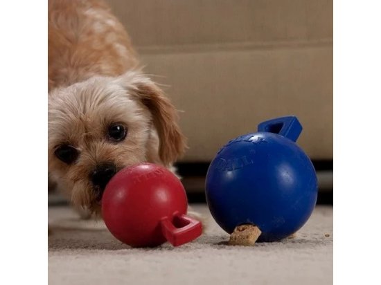 Фото - игрушки Jolly Pets TUG-N-TOSS MINI игрушка для собак, мяч с ручкой мини