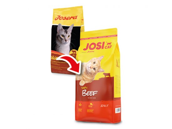 Фото - сухой корм Josera JosiCat TASTY BEEF корм для взрослых котов ГОВЯДИНА