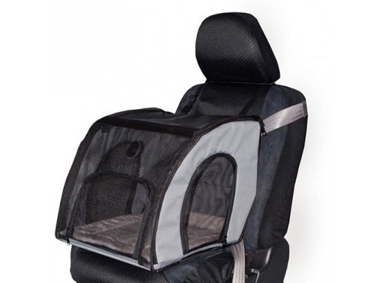 Фото - переноски, сумки, рюкзаки K&H (Кей енд Аш)Travel Safety сумка-переноска в автомобіль для тварин, сірий