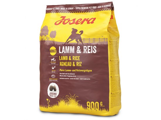 Фото - сухой корм Josera LAMB AND RICE (ЯГНЕНОК И РИС) гипоаллергенный сухой корм для собак