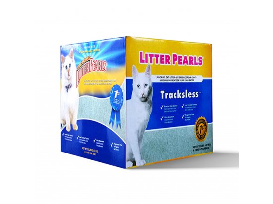 Litter Pearls ТРАКЛЕС (TrackLess) кварцевый наполнитель для кошачьих туалетов  - 2 фото
