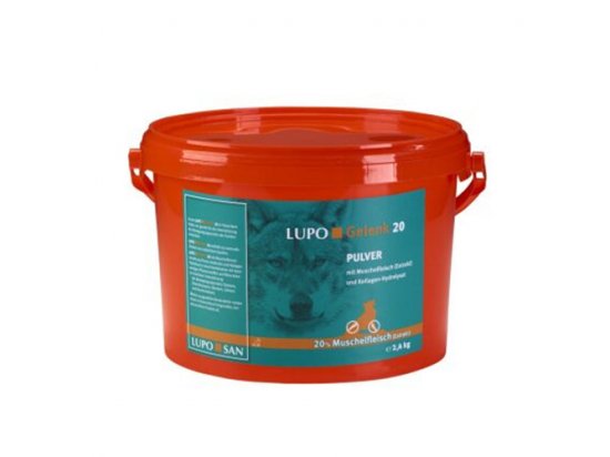Фото - пищевые добавки Luposan (Люпосан) Lupo Gelenk 20 - минеральная добавка для укрепления суставов и костей у собак