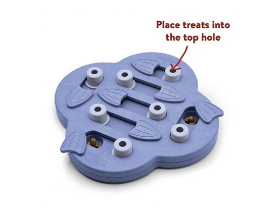 Фото - игрушки Nina Ottosson HIDE N`SLIDE COMPOSITE игрушка - пазл для собак ТАЙНИК, фиолетовый