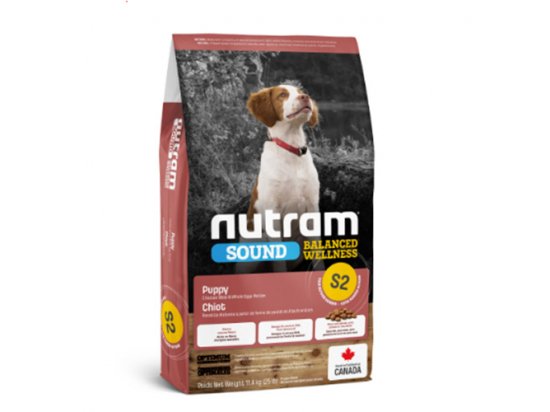 Фото - сухой корм Nutram S2 Sound Balanced Wellness PUPPY (ПАППИ) холистик корм для щенков