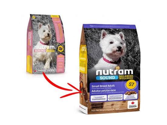 Фото - сухий корм Nutram S7 Sound Balanced Wellness SMALL BREED ADULT DOG (Смол брід) холістик корм для собак малих порід