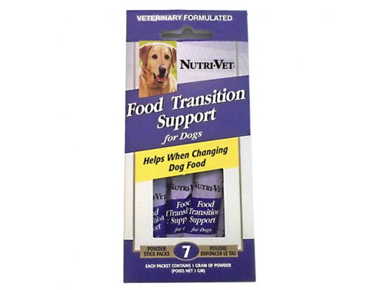 Фото - пробиотики Nutri-Vet Food Transition Support (Нутри-вет Помощь при смене корма) Добавка для собак с пребиотиками и полезными бактериями