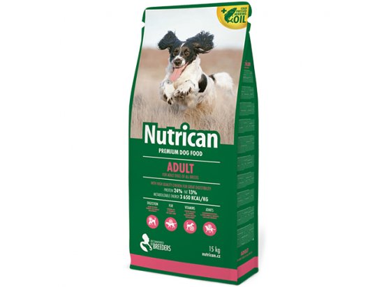 Фото - сухой корм Nutrican ADULT корм для взрослых собак всех пород