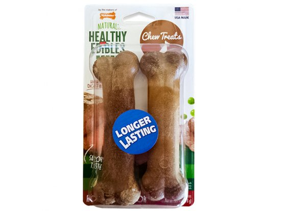 Фото - ласощі Nylabone HEALTHY EDIBLES LASTING BEEF жувальні ласощі для собак до 16 кг, яловичина