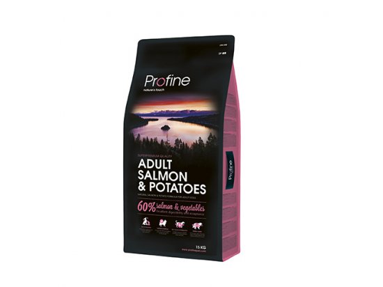 Фото - сухий корм Profine (Профайн) Adult Salmon & Potatoes - сухий корм для дорослих собак з лососем та картоплею