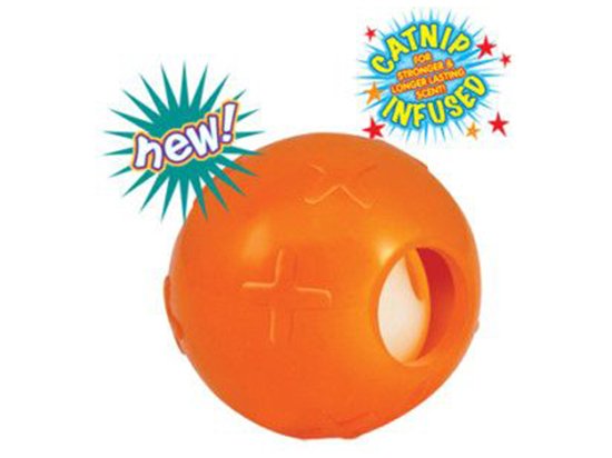 Petstages (Петстейджес) Ball with Bell Игрушка для кошек мячик с колокольчиком, диаметр 4 см 